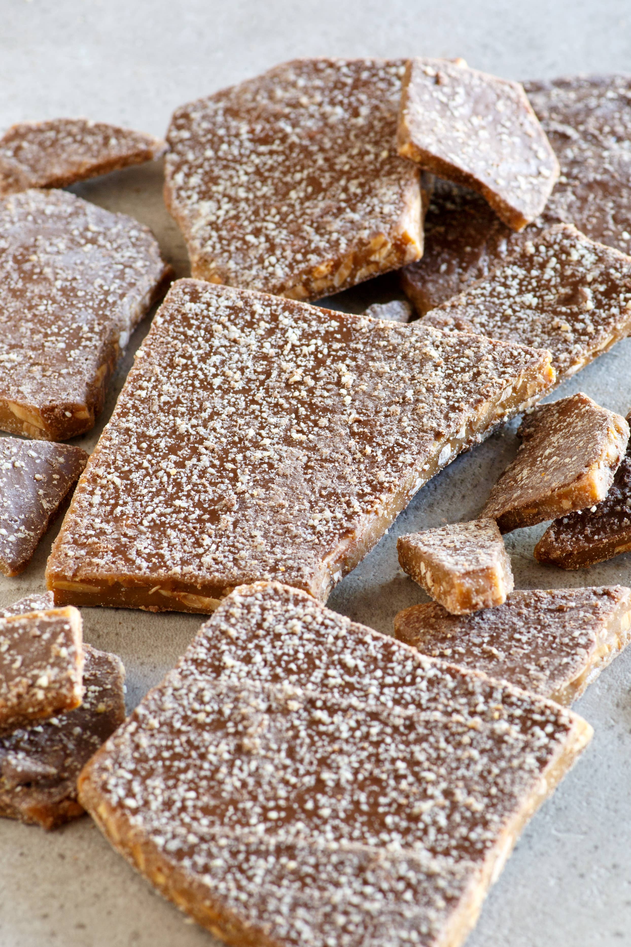 Carolina Candy Company - Vente Caramel anglais - Caramel au chocolat au lait et aux amandes1