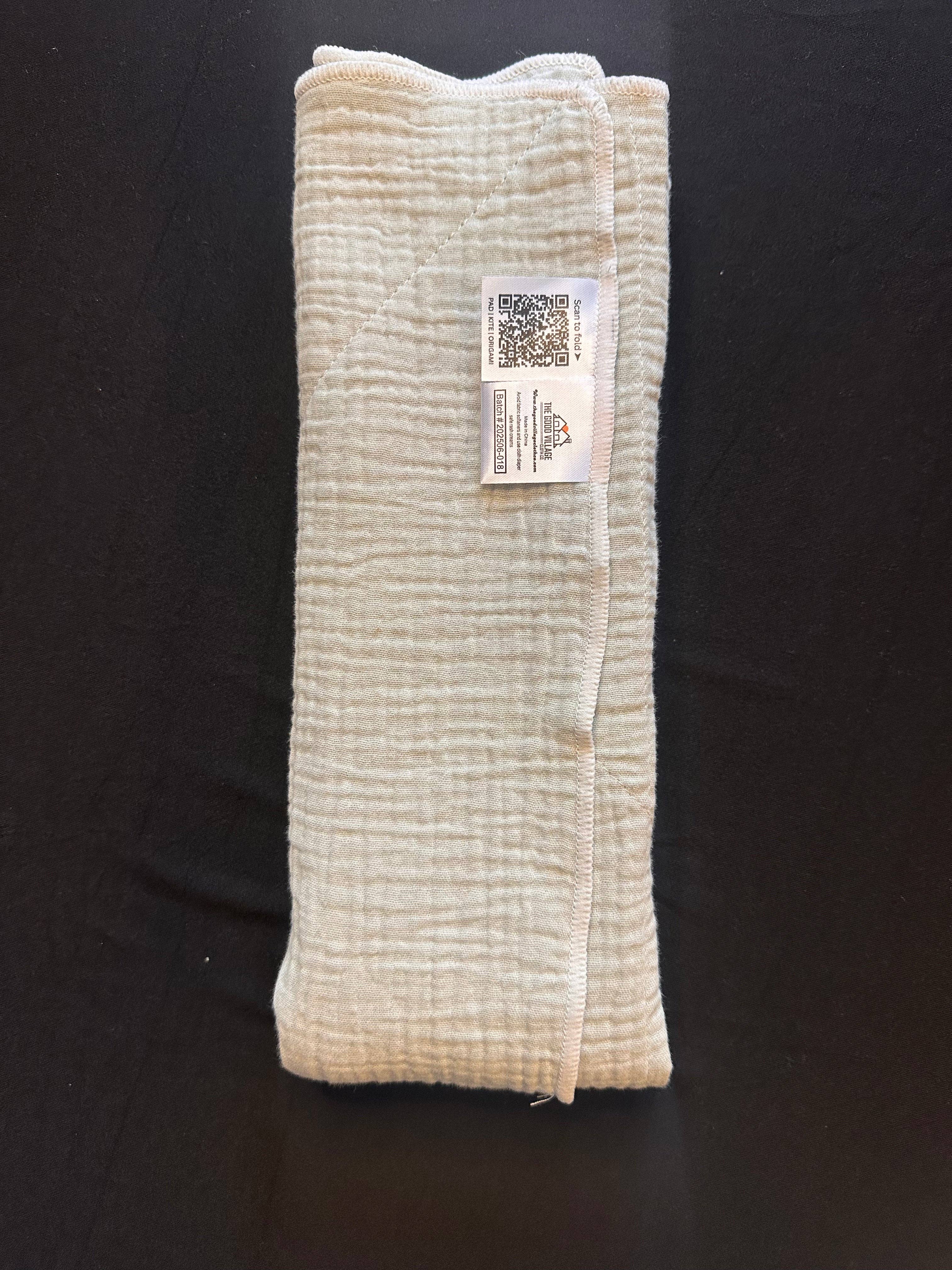 The Good Village Cloth Co + Market - Wholesale Diaper (Cloth) - Baby - Origami Smart Flat – Evermoss1