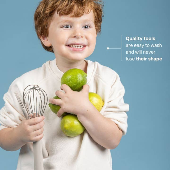 Tämpoco Design – wholesale Kitchen utensil set – Montessori Kids' Baking Tools - The Stone Baking Set