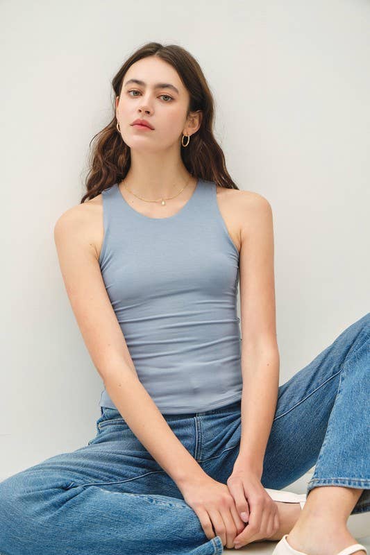 Vanilla Monkey - Vendita all'ingrosso Canotta - Donna - Canotta basica con scollo rotondo16