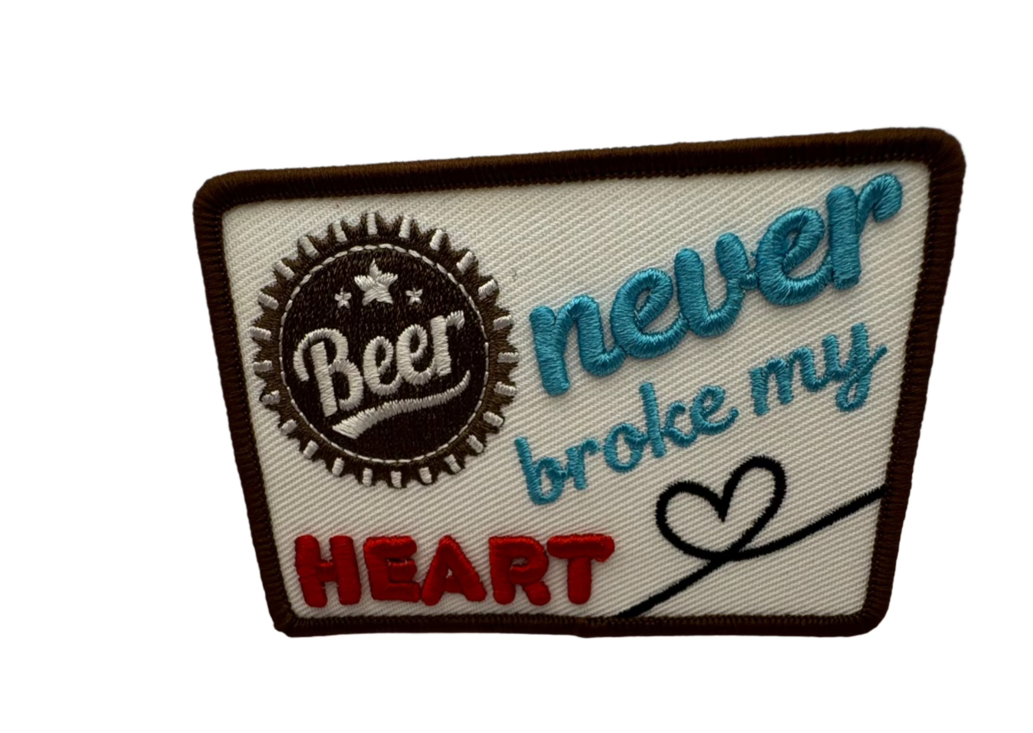 Hill & Springs - Wholesale Patch - Beer Never Broke My Heart0