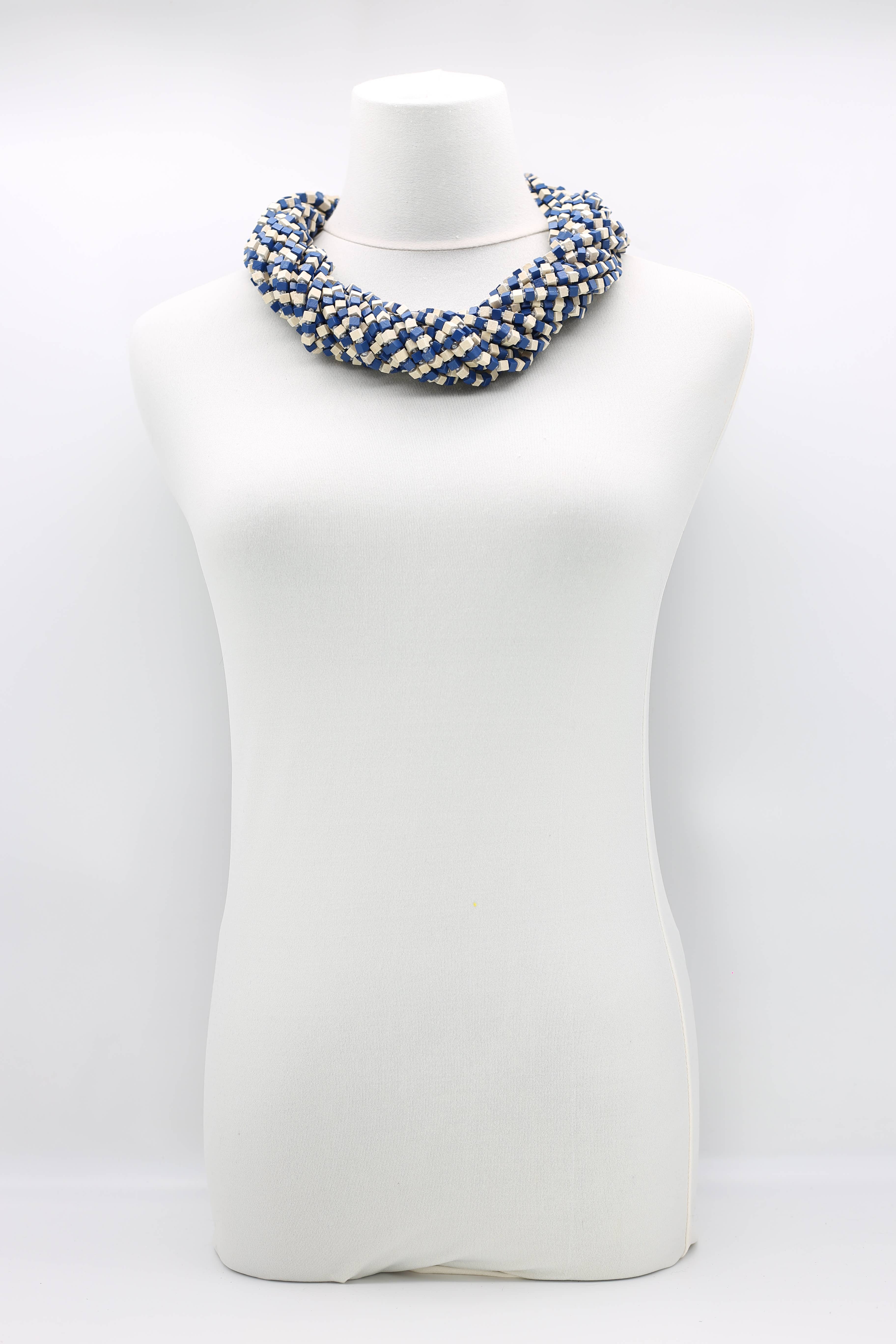 Jianhui London – Engroshandel Perlehalskæde – Den næste Pashmina halskæde Træperler - Mosaic Art107