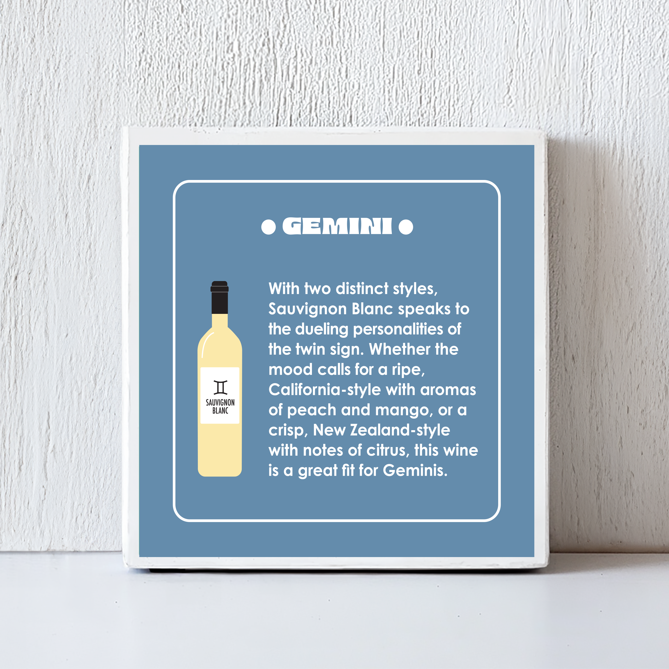 Questionable Designs - Vente Sous-verre - Dessous de verre en céramique avec signes de vin2