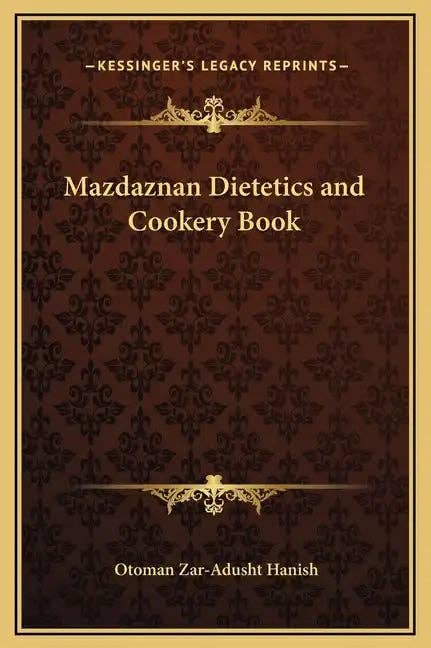 Books by splitShops - Wholesale Cookbook - Mazdaznan Dietetics and Cookery Book - Hardcover0