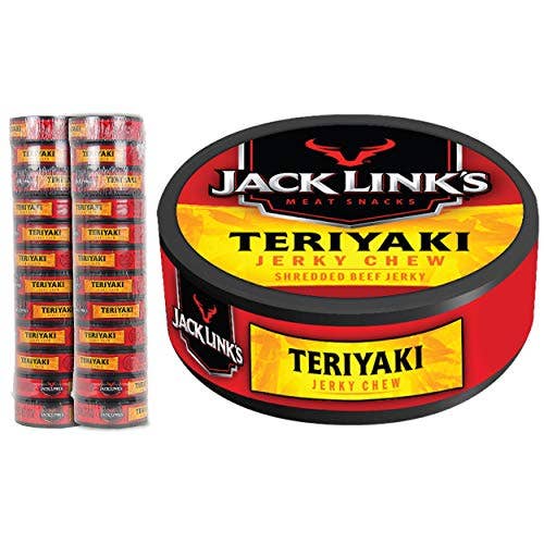 Shop The King - Wholesale Jerky - Jack Link's Jerky Chew, Teriyaki, 0.32 oz 12-Pack
