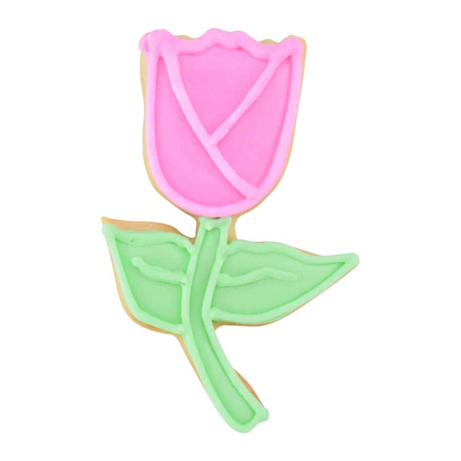 R&M International - Wholesale Cookie Cutter - Tulip Cookie Cutter (3.25")1