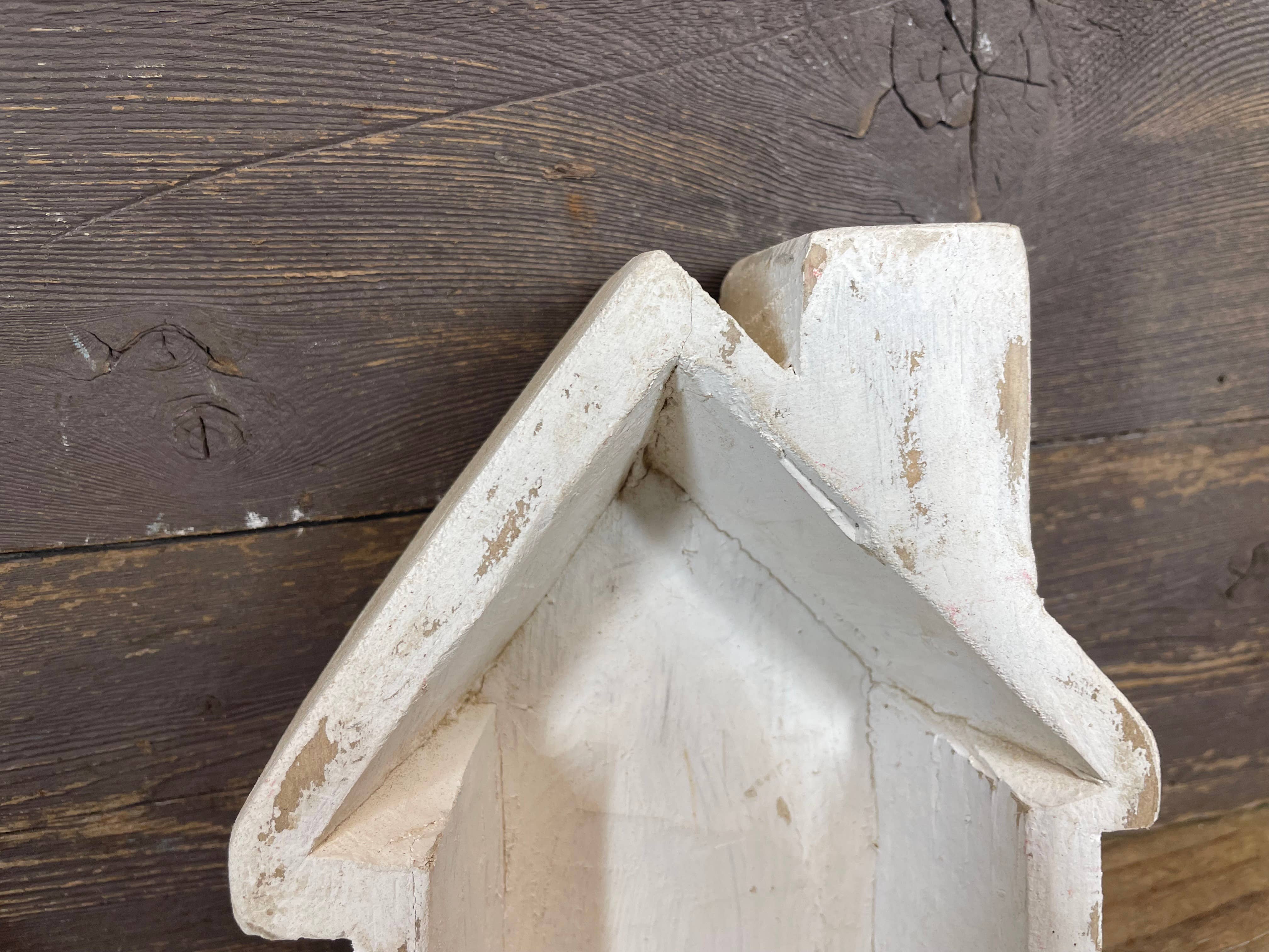 My Amigos Imports - Wholesale Decorative Plate/Dish/Bowl - NFC House-6x7-Not for Candles-WH5P-House Dough Bowl-White3