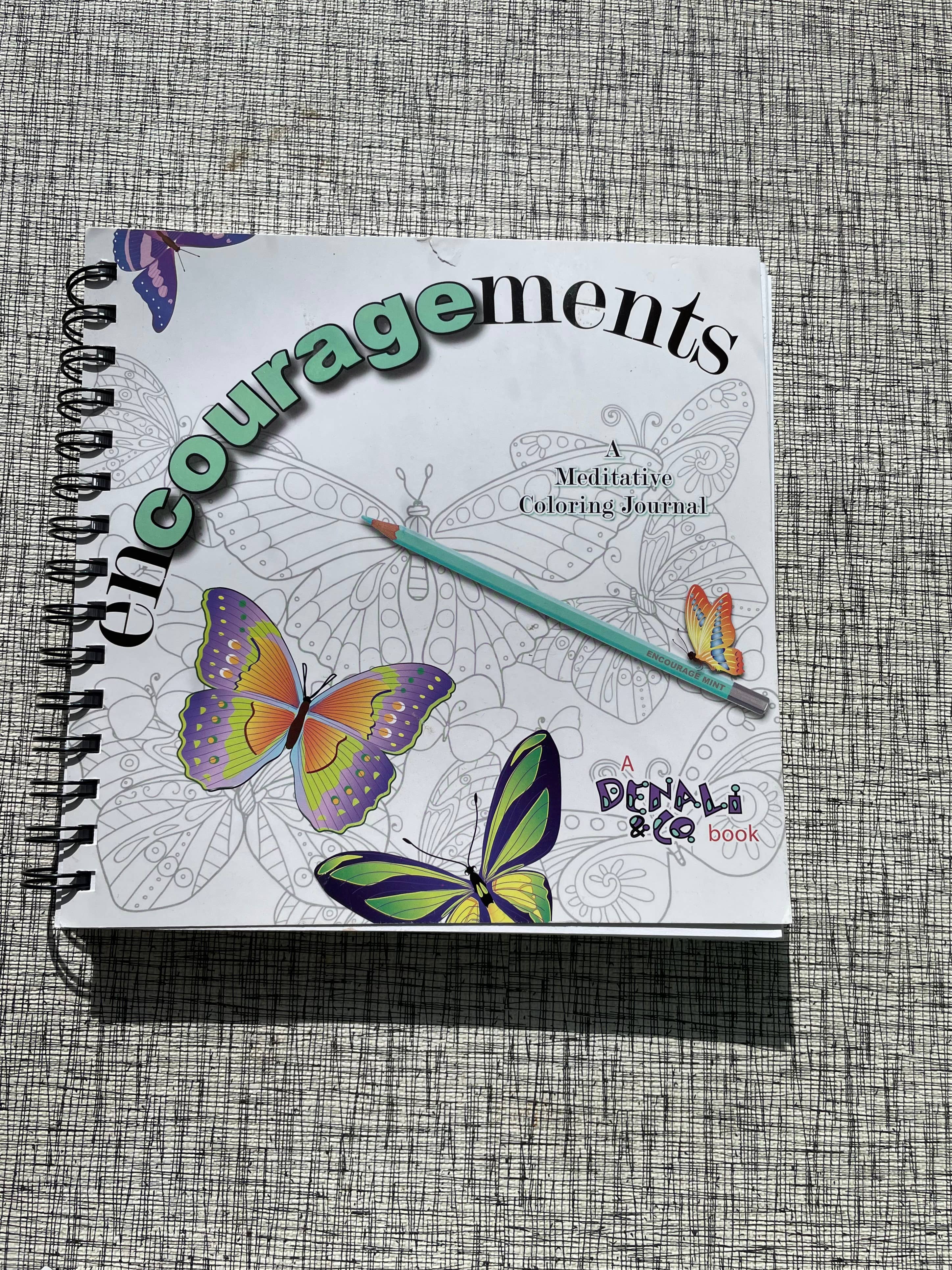 Denali & Co. – Großhandel Mal- & Aktivitätsbuch – Erwachsene – Ermutigungen: Malbuch-Notizbuch1