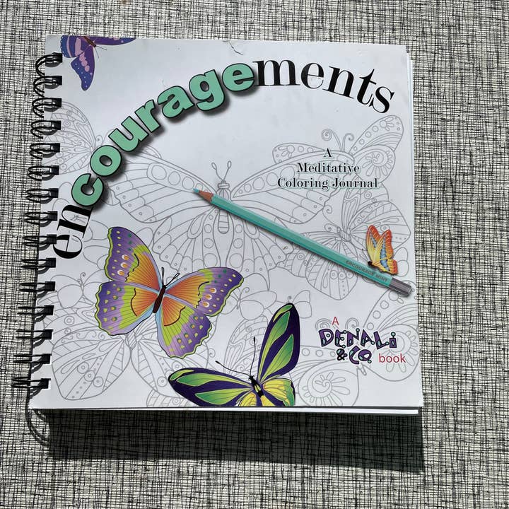 Denali & Co. – Großhandel Mal- & Aktivitätsbuch – Erwachsene – Ermutigungen: Malbuch-Notizbuch1