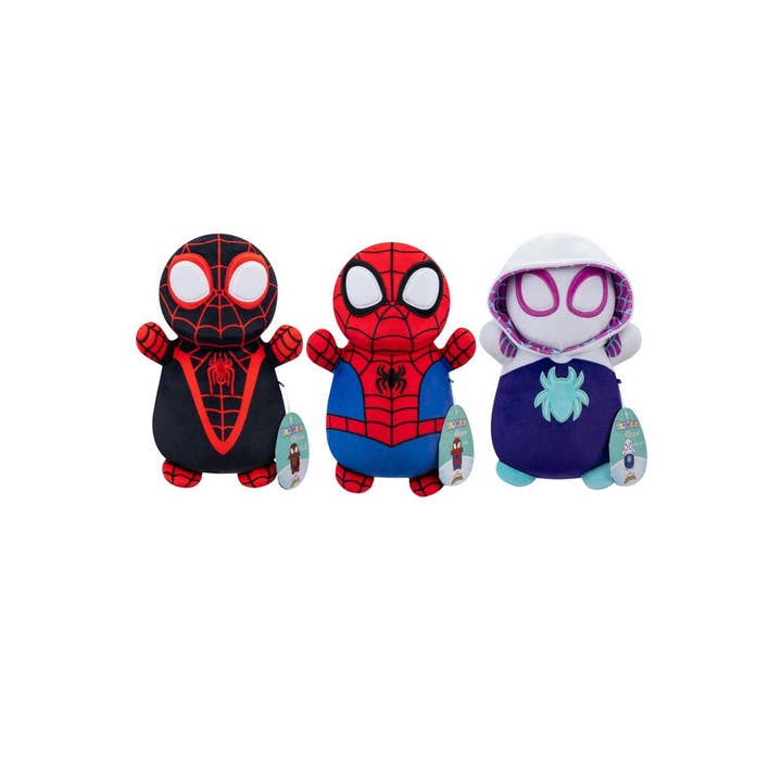 License 2 Play Toys - Wholesale Stuffed/Plush Toy - Kids & Baby - Squishmallows 10 Inch Spidey and Friends HugMee 6pc Display