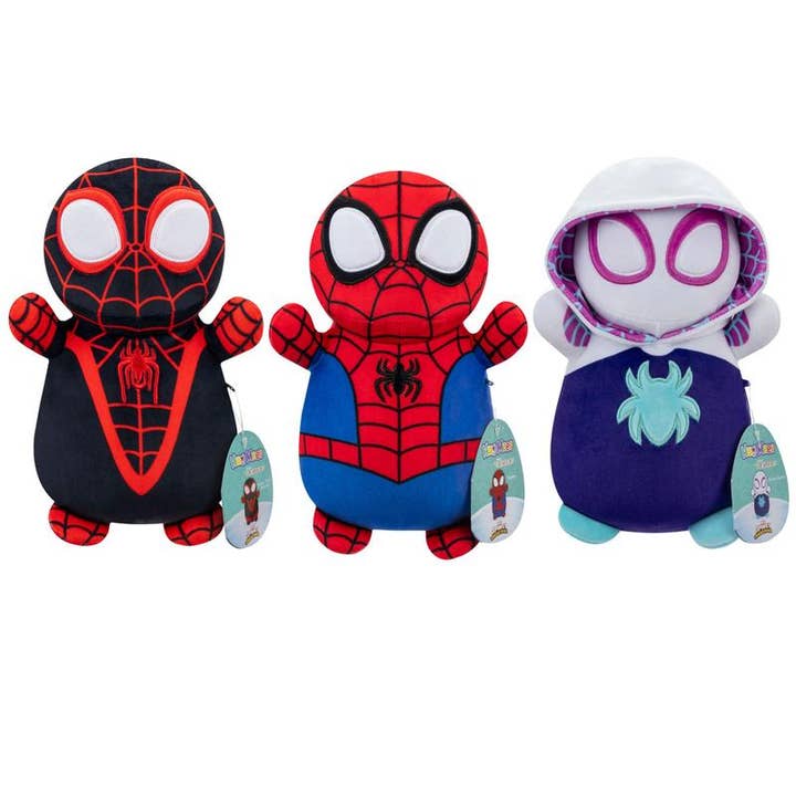License 2 Play Toys - Wholesale Stuffed/Plush Toy - Kids & Baby - Squishmallows 10" Spidey & Friends HugMee Plush 6pc Display1