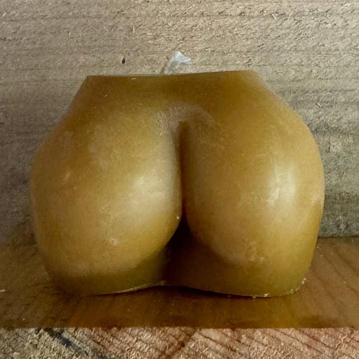 Mother Madre Bees - Wholesale Novelty Candle - Booty Babe — Beeswax Affirmation Candle