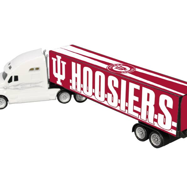 Indiana Hoosiers Toy Truck Big Rig Wht for wholesale by Jenkins Enterprises