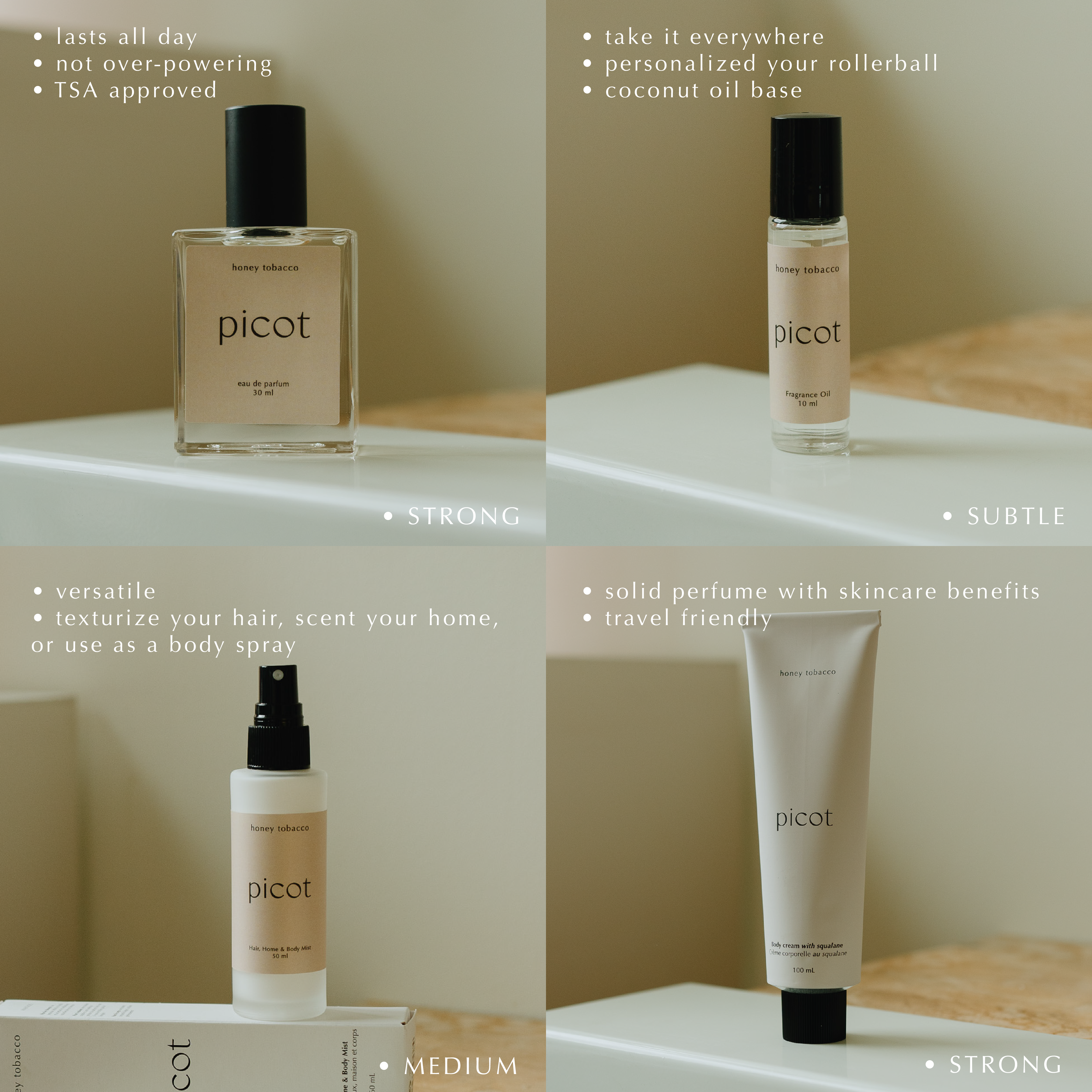 Picot - Wholesale Perfume/Eau de Toilette - Honey Tobacco eau de parfum4