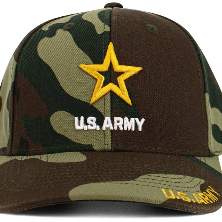KBETHOS – wholesale Baseball cap – Men's – US ARMY Constructed Baseball Cap Velcro Closure7