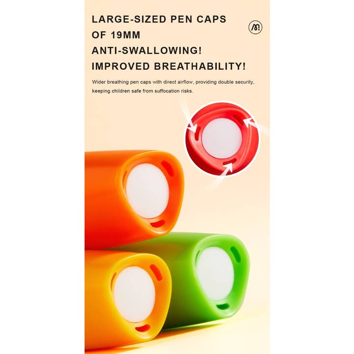 ToysLink - Wholesale Crayons - Kids & Baby - MiDeer Silky Crayon-12 Colors7