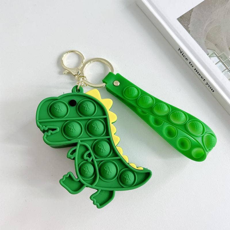 KiddieKickz - Wholesale Keychain - Kids - Small Keychain Coin Purse Spaceman Bear Fingertip Toy28