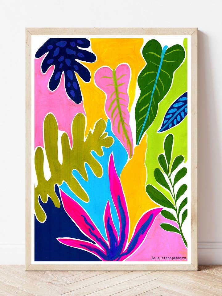 Tropicali eccentrici per la vendita all'ingrosso da parte di Lousurfacepattern