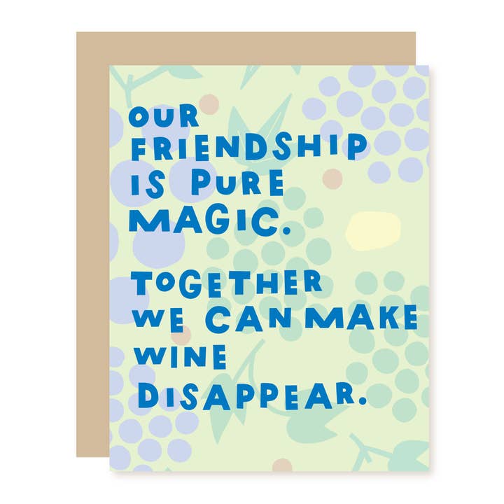 Magic Friends Birthday Card for wholesale by A Smyth Co