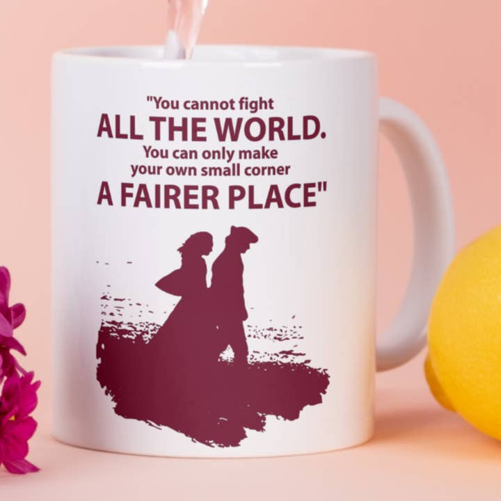 Tasse en porcelaine Poldark « Your Own Small Corner » pour la vente par Love British Lifestyle