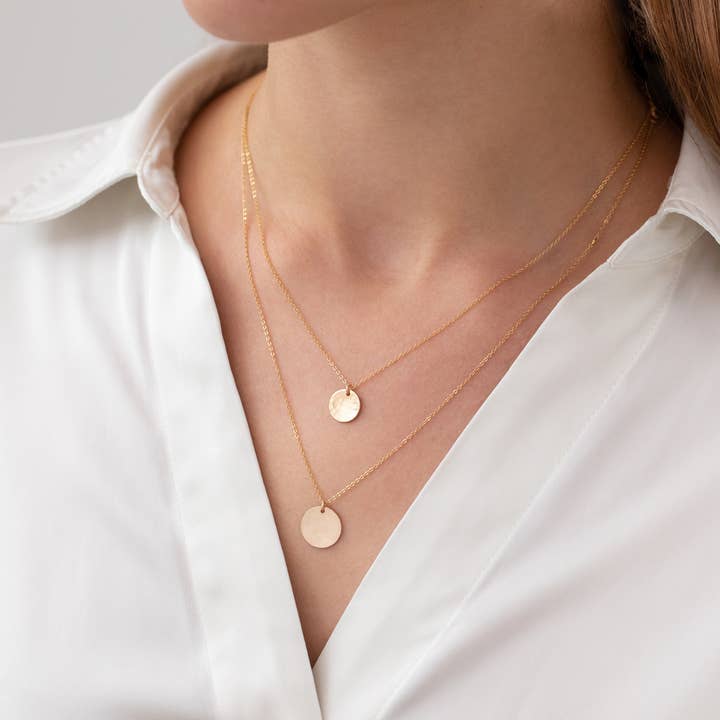 Guldfylld mynthalssats för wholesale av Thira Jewelry