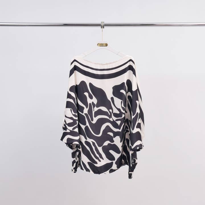 Cecile Wang – Großhandel Tunika – Damen – 8160-VS Tunika mit U-Boot-Ausschnitt2