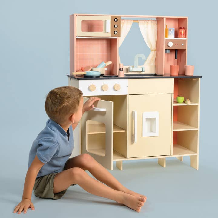 ThreadBear Design UK/EU – wholesale Toy set – Kids – Mentari Cream Play Kitchen4