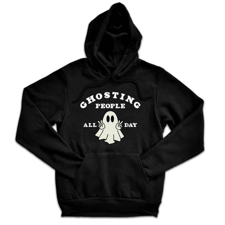 Ghosting Hoodie for wholesale by One Messy Bun