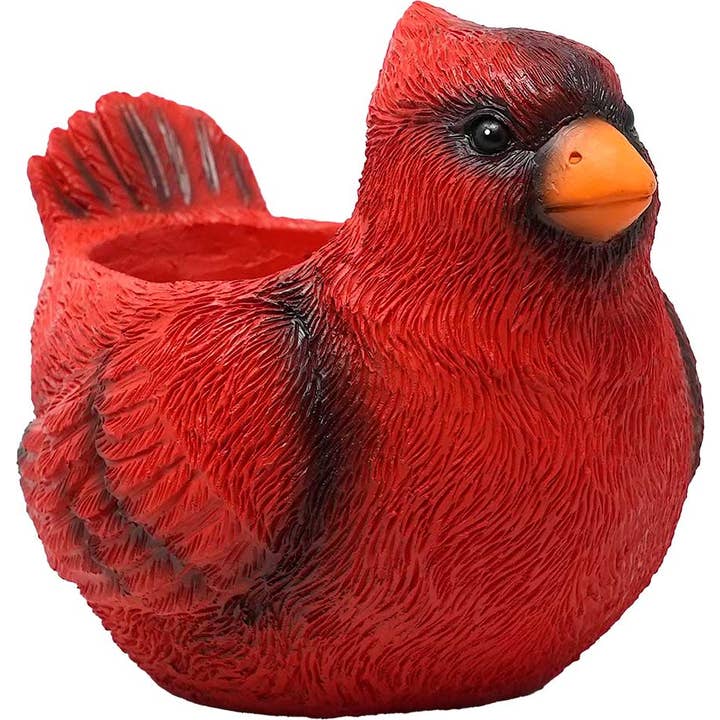 Spoontiques, Inc - Wholesale Plant Pot - Cardinal Flower Pot