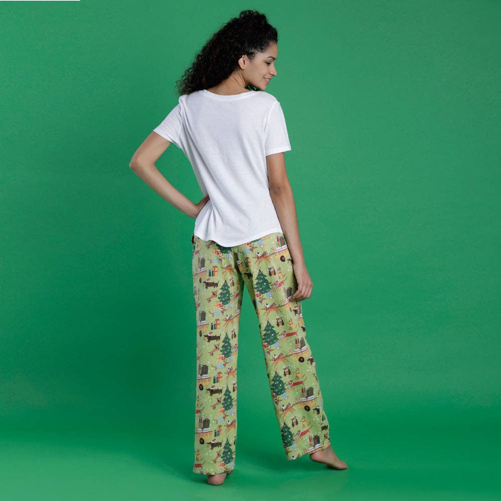 Multi Holiday Dogs Pant in a bag for wholesale on Faire2