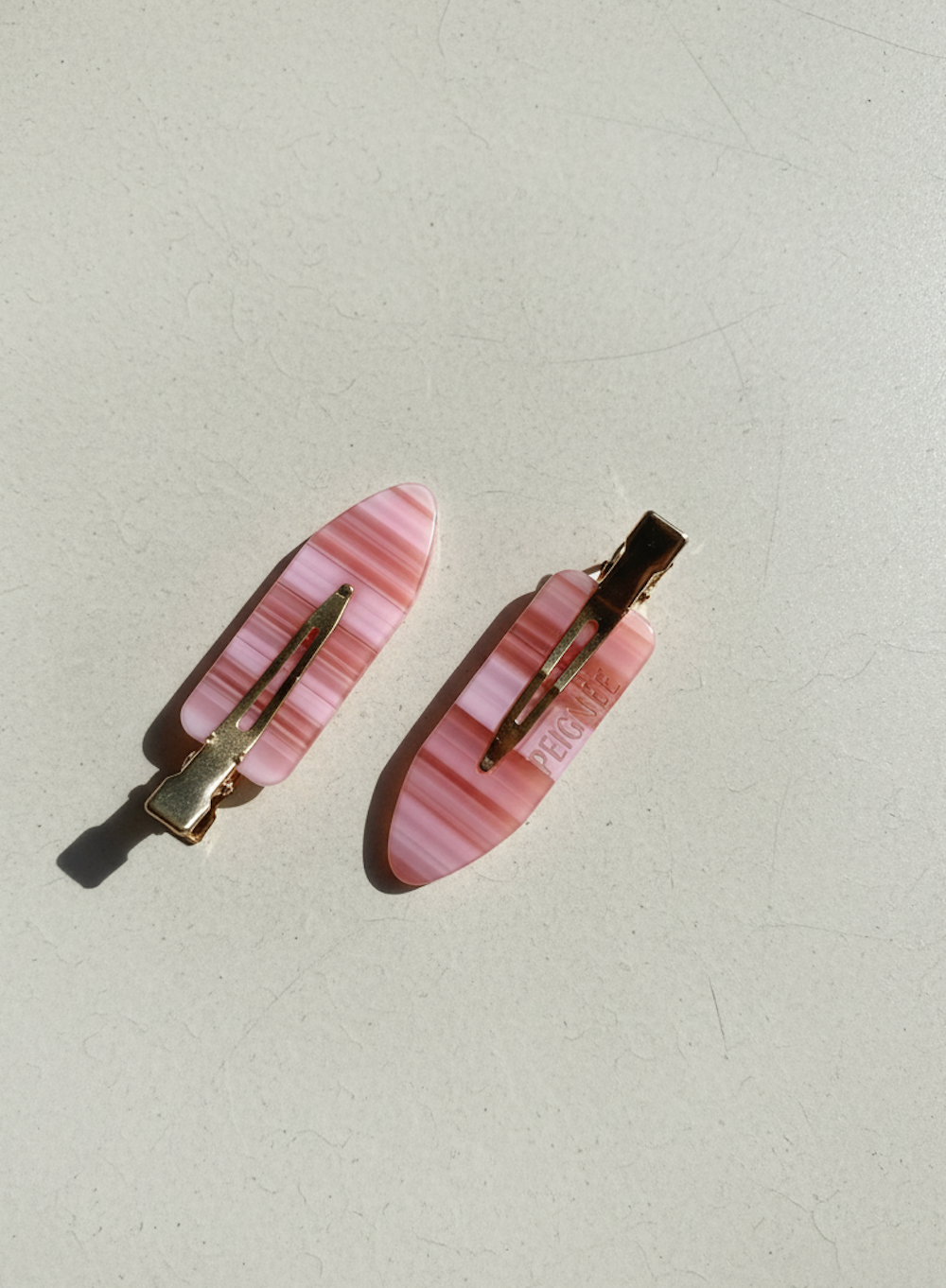 Peignee Paris - Wholesale Hair Clip - Women's - Hair Clips - Pink Tutu (Pair)1