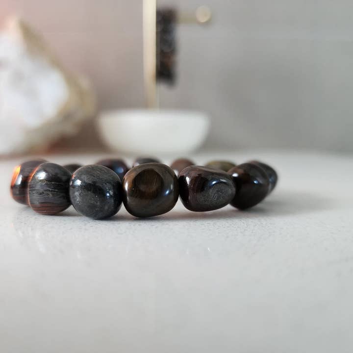 Tigerjärnsarmband för wholesale av The Queen of Quartz