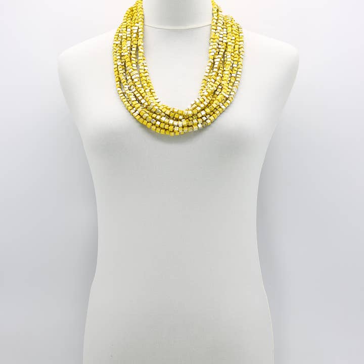 Jianhui London – Engroshandel Perlehalskæde – Næste Pashmina Halskæder - Hånd-forgyldt - 5-streng16