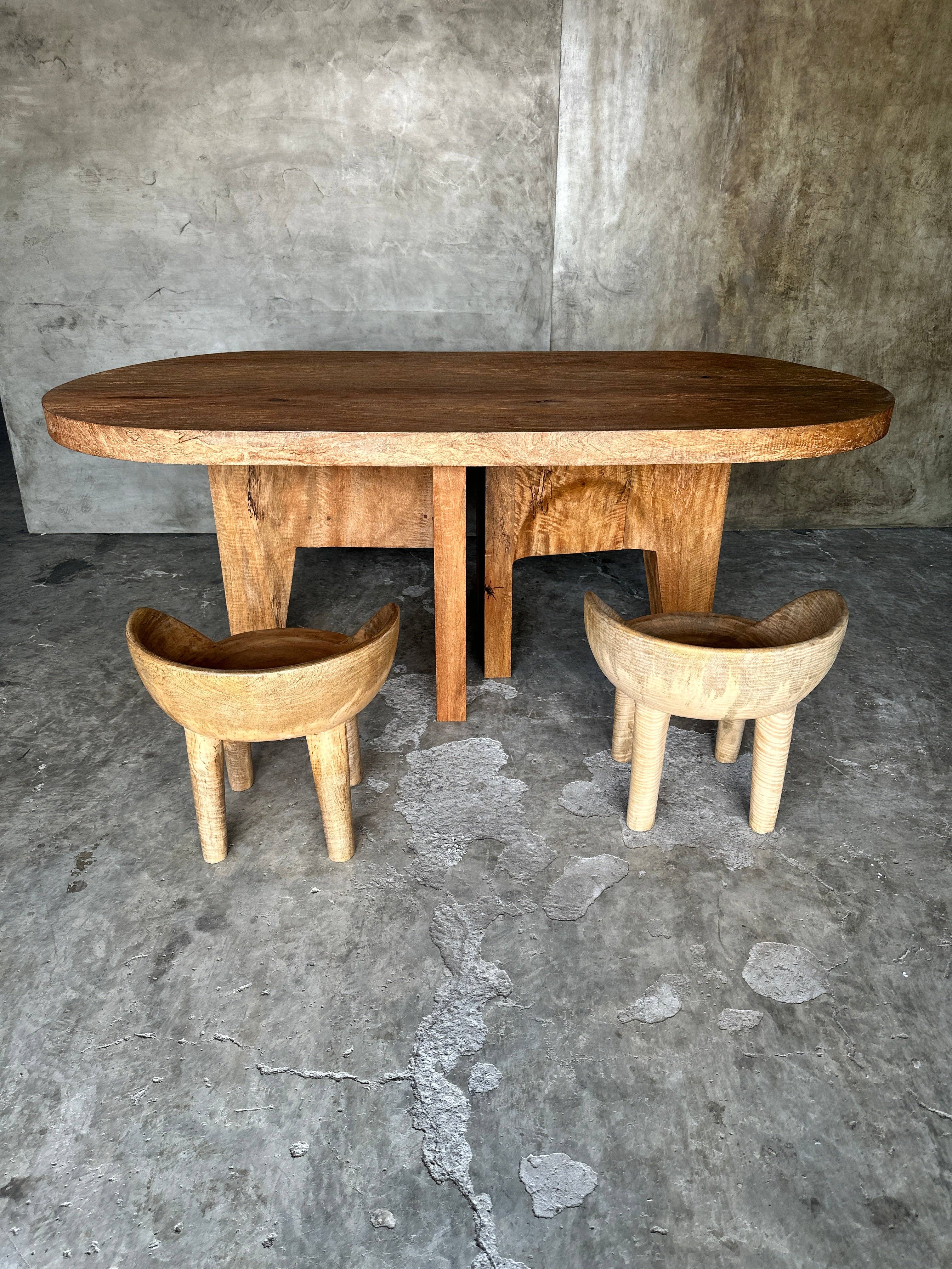 Office Objets - Wholesale Coffee Table - Massive mango wood table 2m10x1m31