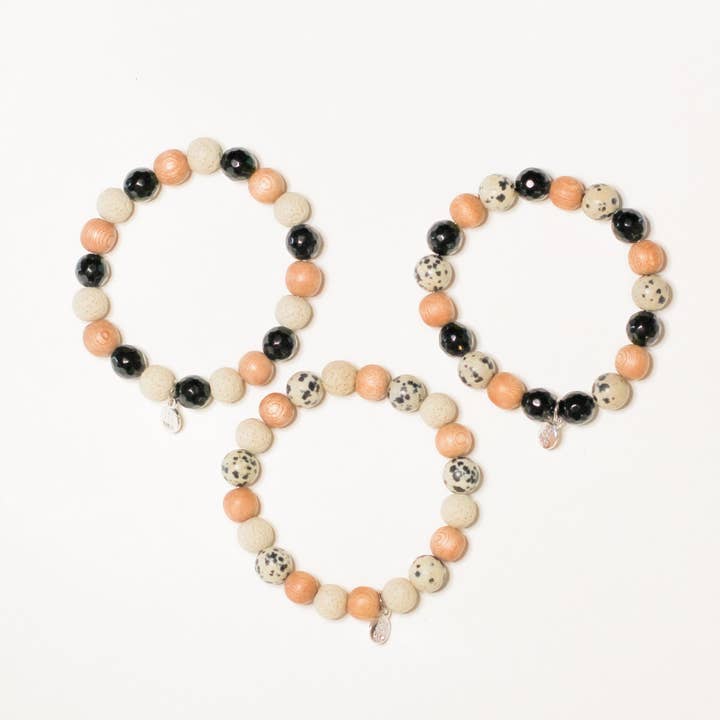 Louis Diffuser Bracelet 10mm Collection for wholesale by You Can Call Me YOKO LLC