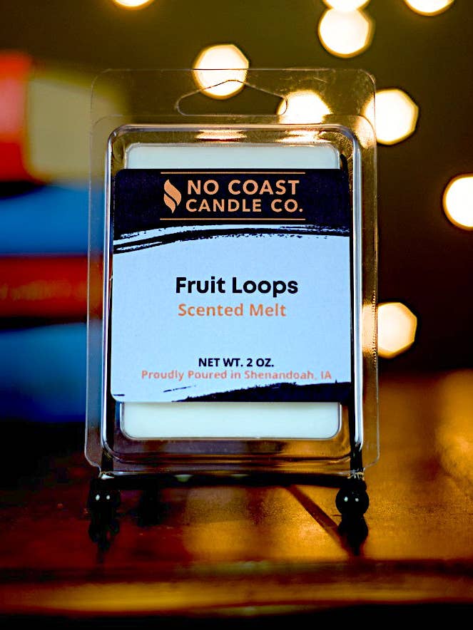Frugt Loops voks smelte for engroshandel hos No Coast Candle