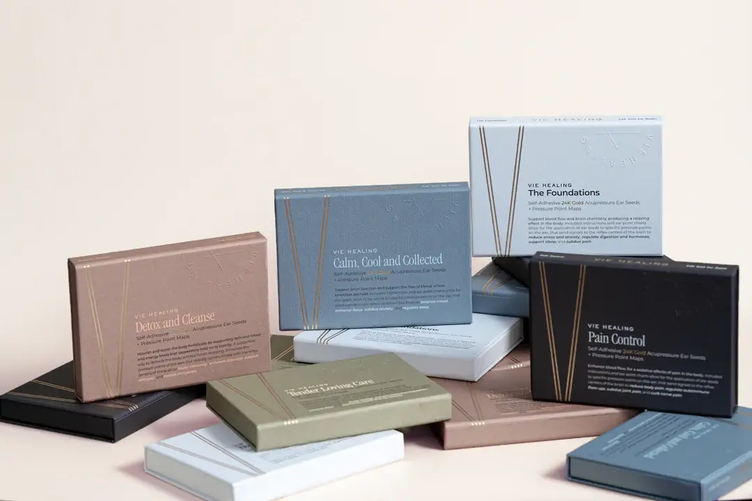 VIE HEALING - Wholesale Acupuncture Supplies - 24K Gold Ear Seeds Bundle1