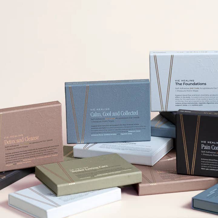 VIE HEALING - Wholesale Acupuncture Supplies - 24K Gold Ear Seeds Bundle1