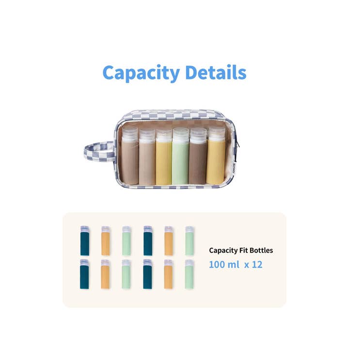 wandf - Wholesale Toiletry bag – women's - Clear Toiletry Bags for Traveling Toiletries, Make Up Pouch 51