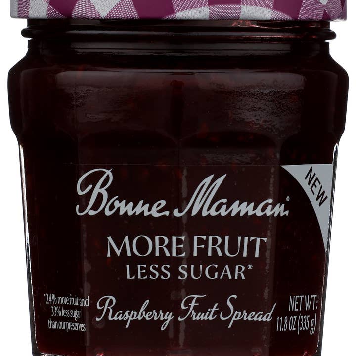 KeHE Distributors, LLC - Wholesale Jam/Jelly - Bonne Maman Raspberry Fruit Spread, 11.8 oz0