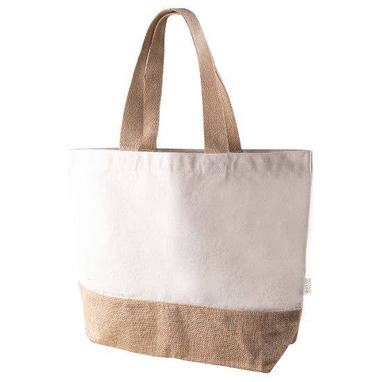 STAR WAY, S.L. - Wholesale Tote Bag - Women's - jute base bag with long handle