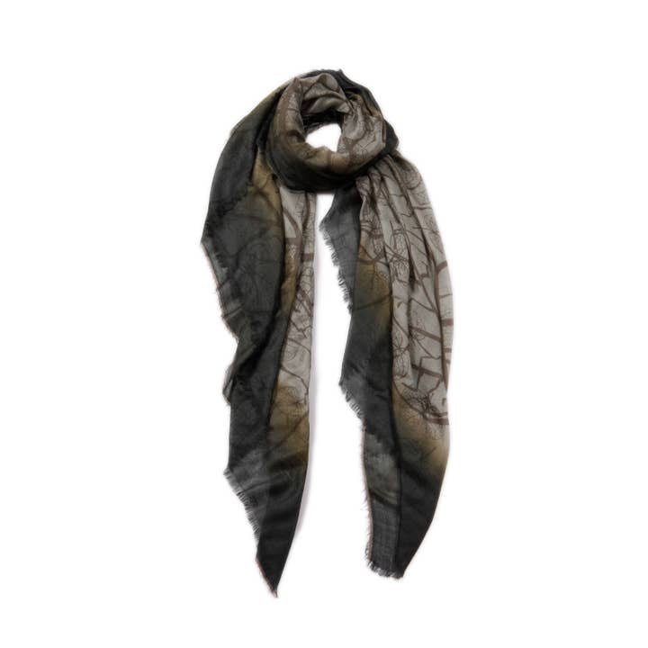 Blue Pacific - Wholesale Scarf - Unisex - Cashmere Blended Scarves with Specialty Metallic Threading