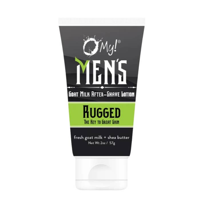 O My! Bath and Body – Engroshandel Aftershave - Herre – O My! Gedemælk After Shave Lotion 2oz | Lavet med frisk gedemælk fra gården | Sheasmør og Vit E | Fri for parabener og mere | Håndlavet i USA