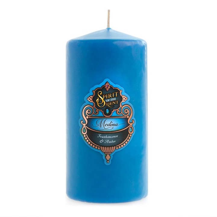 Medina Pillar Candle Medium for wholesale by Buckley & Phillips Aromatics