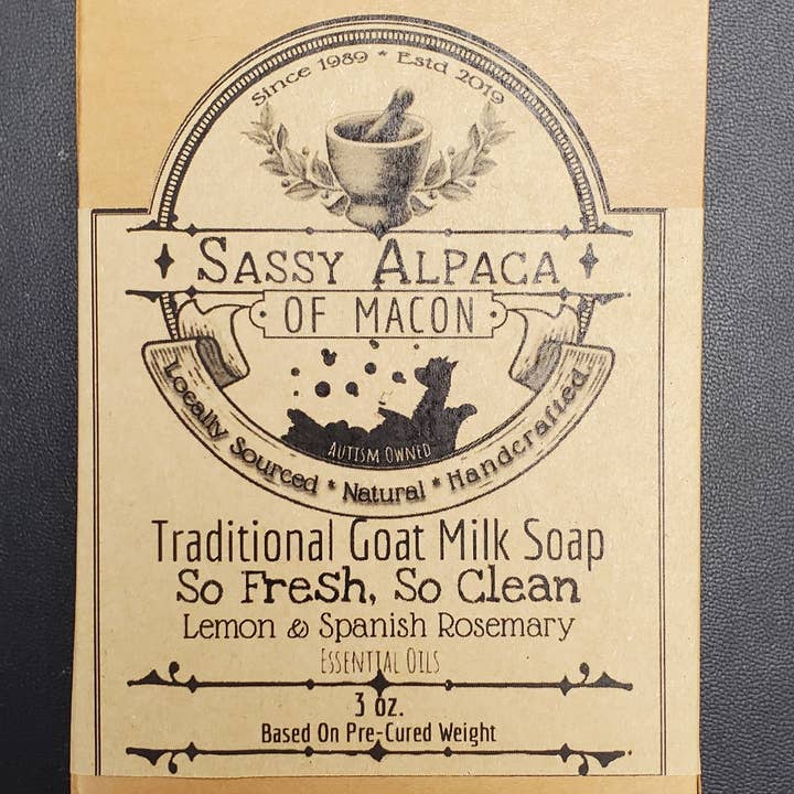 The Sassy Alpaca - Wholesale Bar Soap - Traditional Goat Milk Soap19
