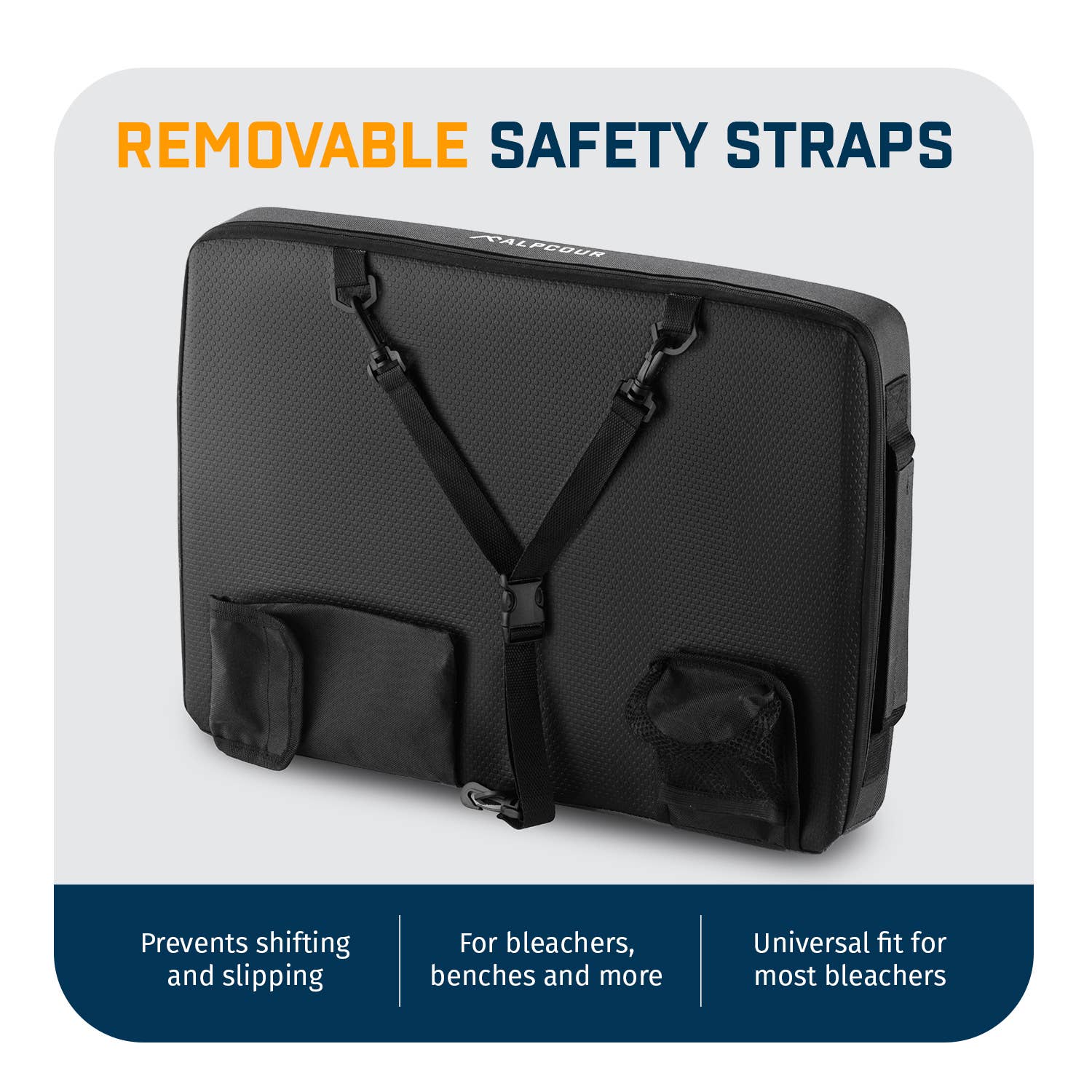 Alpcour - Vendita all'ingrosso Sedie da esterno - Cuscino Riscaldato da Stadio Alpcour con Tasche7