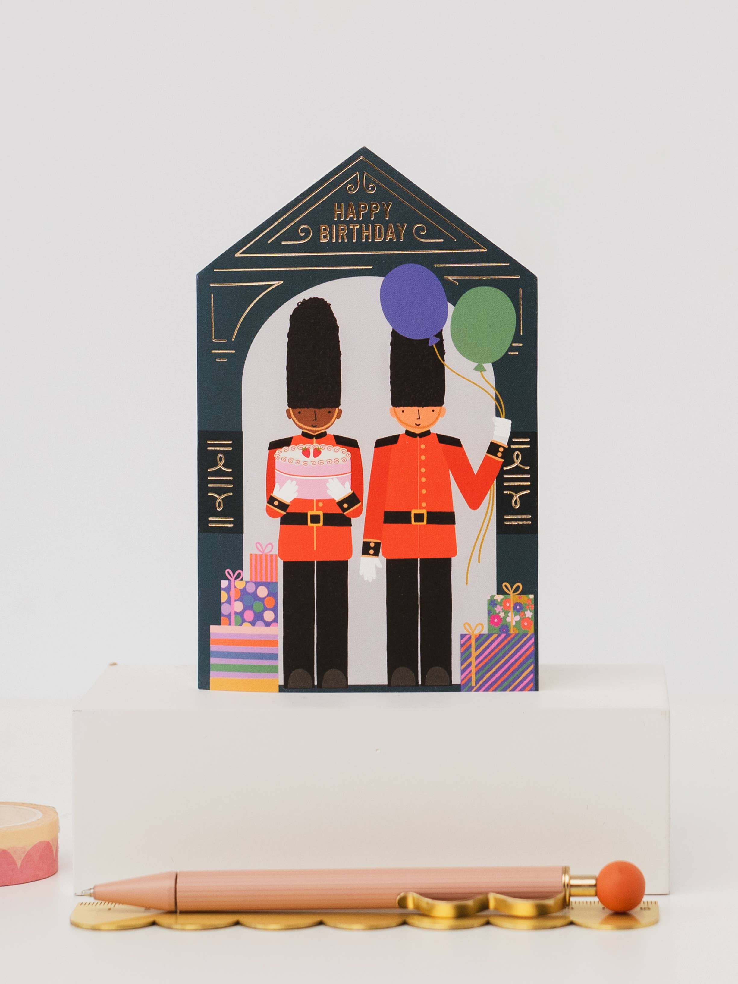Mifkins - Wholesale Birthday Card - London Guards Birthday Card | London Icon Card