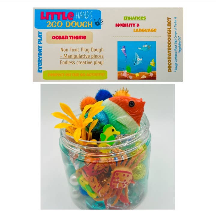 Ocean 2Go Dough for wholesale by Decorated Dough