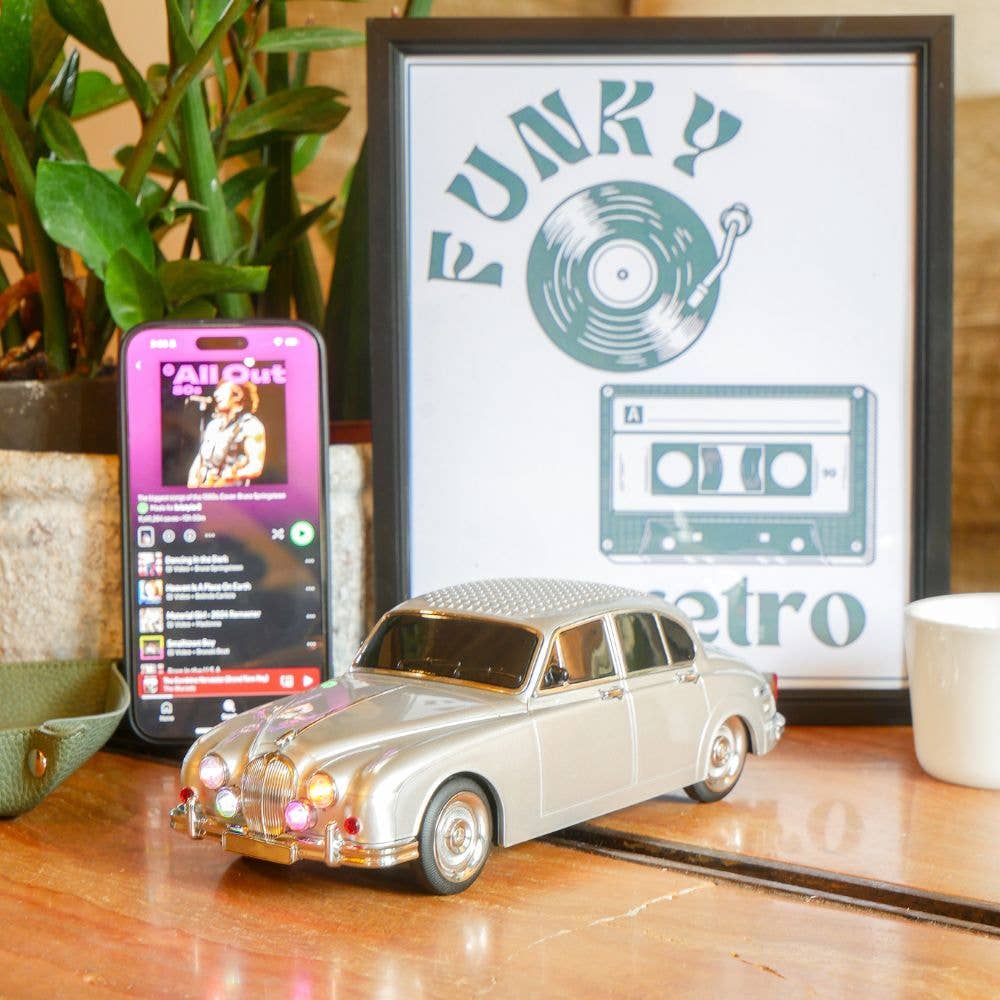 Steepletone UK Ltd - Wholesale Speakers - Retro Car Speaker - Bluetooth & FM Radio 2