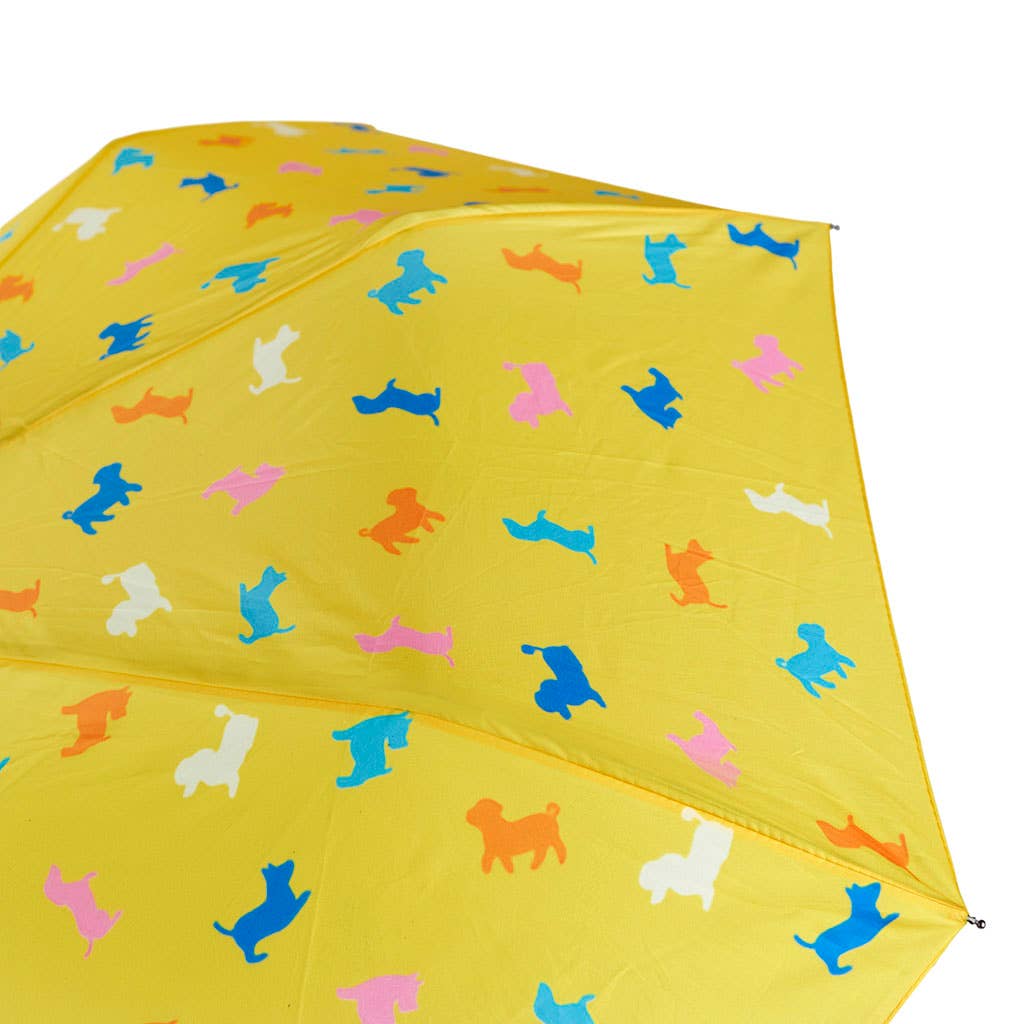 Balvi - Venta al por mayor Paraguas - Niños - Paraguas infantil,Puppymbrella,amarillo,con funda,nylon7